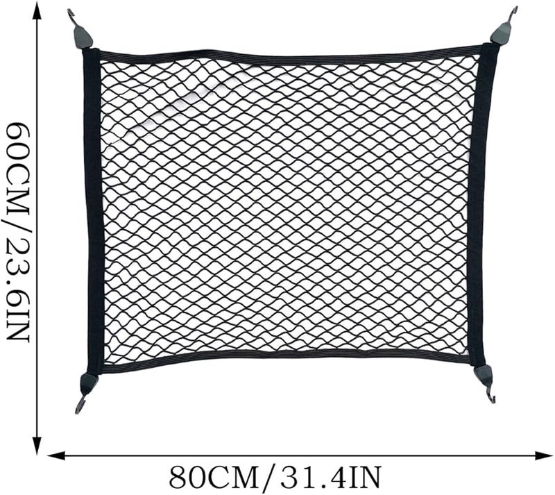 60x80cm High Elastic Cargo Net Organizer For Truck Car Equipment Loading Transport - Image 5